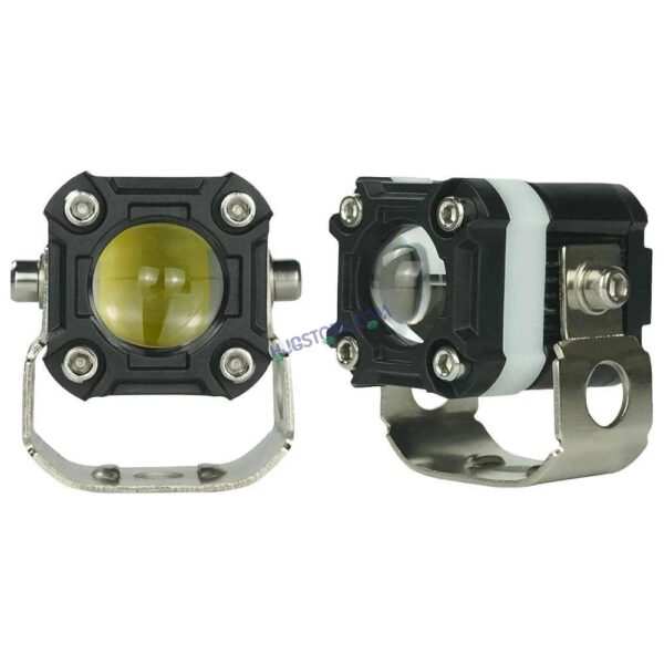 HJG Mini Drive 80W with Red DRL Mini Drive Light Red Devil Eye Light Multiple Connecting Red Yellow White Color
