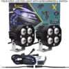 Checkout Page 7 FOUR CREE LED FOG LIGHT WITH WIREHARNESS AND SWITCH MOTO X