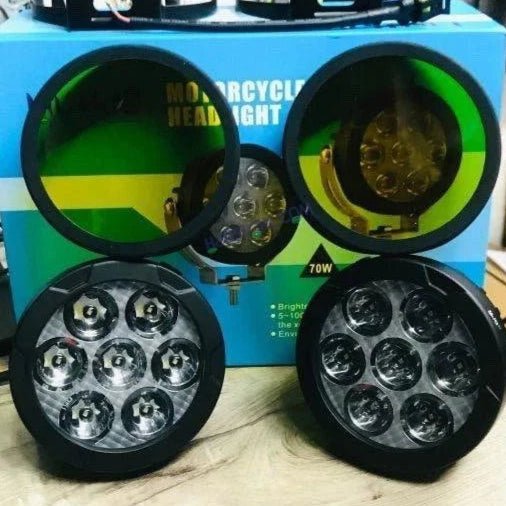 HJG Original 70W CREE 140W Dual Color Yellow/White LED Fog Lights with Wiring Harness Kit light Yellow Filter Cap Waterproof Light for Bikes, Cars, Jeeps Yellow Filter Cap 8 HJG Original 70W CREE 140W Dual Color Yellow/White LED Fog Lights with Wiring Harness Kit light Yellow Filter Cap Waterproof Light for Bikes, Cars, Jeeps Yellow Filter Cap - Image 8