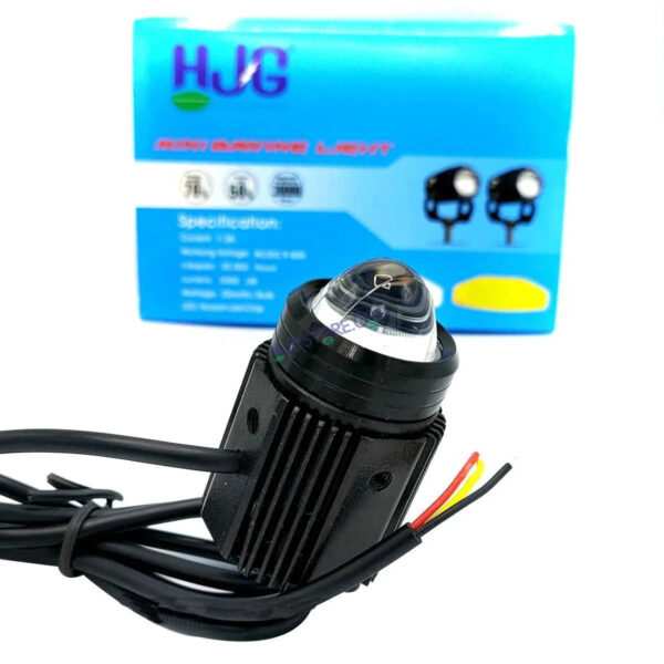 Original HJG Mini Drive LED Fog Light Bulb Lamp For Cars and Motorcycles Dual Color (White & Yellow) With Cooling Fan 2Pcs - Image 13