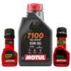 MOTUL 7100 4T 10W-50 1.6 L + Engine flush 50ml + Petrol system clean 50ml Moto Marvel Offer