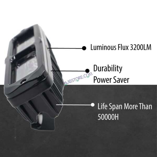 HJG S-13 LED Fog light 12V-80V 30W (1pc) - Universal For Car & Bike - Image 4