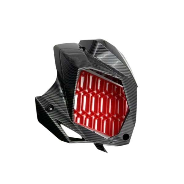 Carbon Radiator Cover For Yamaha Aerox 155 - Image 2