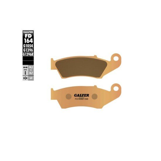Sintered Brake Pads - Galfer FD164G1396 1 Sintered Brake Pads - Galfer FD164G1396