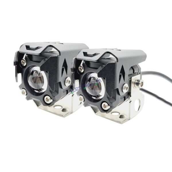 HJG 120W Projector Fog Light LED Work Light Fog Lamp Dual Color Motorcycle Lights Spot Light High beam/Low beam Electric Cars (Headlights) (12-80V DC – 60W)