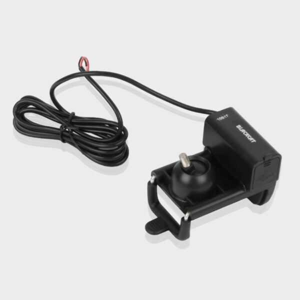 Black Cat Mobile Holder with Charger - Image 2