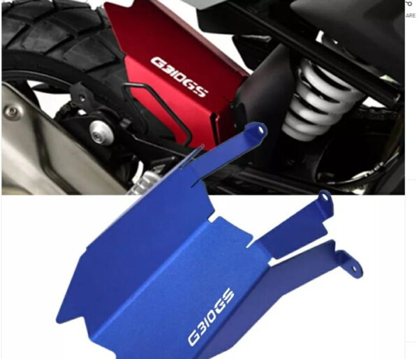 BMW ACCESSORIES INDIA G310GS G310R ACCESSORIES REAR TYRE WHEEL HUGGER CNC ALUMINIUM REAR FENDER GUARD COVER - Image 6