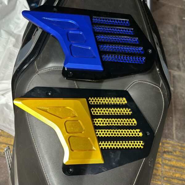 Radiator grill super premium CNC Anodised for Aerox 155 - Image 2