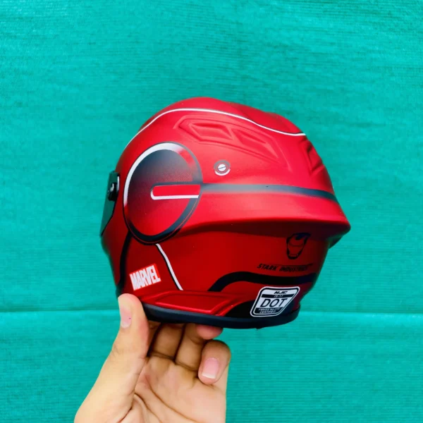 HJC Limited Edition White Venom Villain Miniature helmet and Iron Man helmet - Image 9