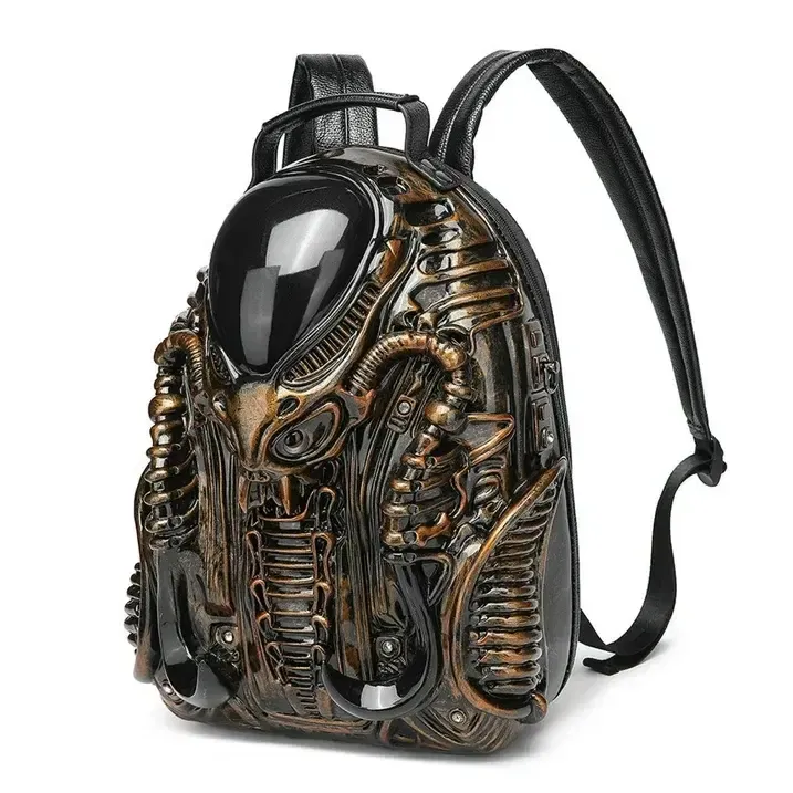 Predator 3d look owl Eyes backpack 3 Predator 3d look owl Eyes backpack - Image 3
