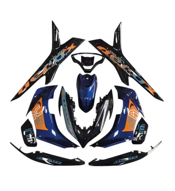 YAMAHA AEROX ACCESSORIES YAMAHA AEROX FAIRING KITS ( WHITE BLUE ) - Image 4