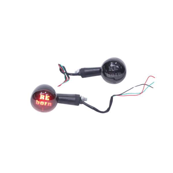 LED Indicator for Royal Enfield Hunter,BOSS STYLE ,RE BORN, HUNTER, Meteor 350,  Shotgun 650, Meteor 650 | Set of 4 - Image 4