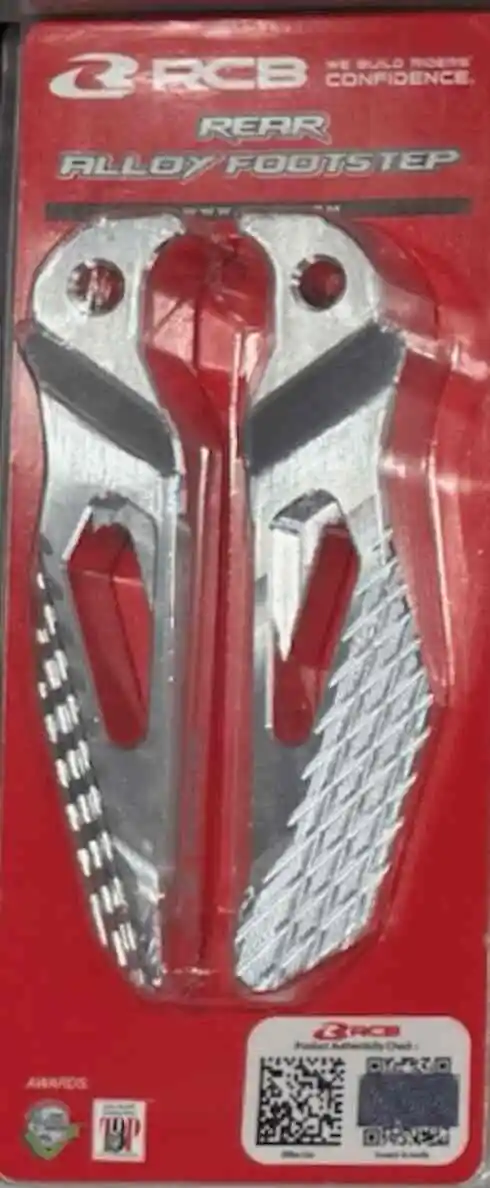 RCB ALLOY REAR FOOTSTEP AEROX 155 01FS011 (BLUE) 5 RCB ALLOY REAR FOOTSTEP AEROX 155 01FS011 (BLUE) - Image 5