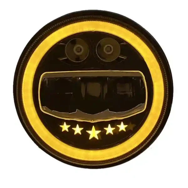 Star LED Headlight For Bike and Car Operating Voltage 12V-80V; 75W - Image 2