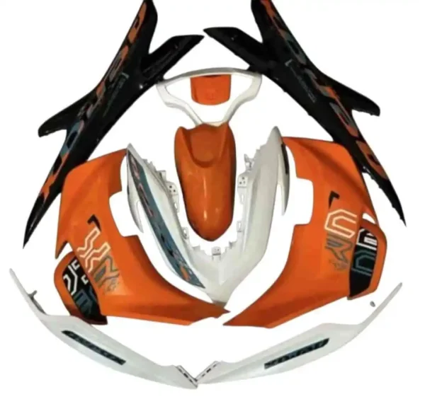 YAMAHA AEROX ACCESSORIES YAMAHA AEROX FAIRING KITS ( WHITE BLUE ) - Image 6