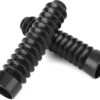 1 Pair Motorcycle Front Fork Cover, Universal Motorcycle Rubber Bellows Front Fork Shock Absorber Cover with Lower Ventilation Motorcycle
