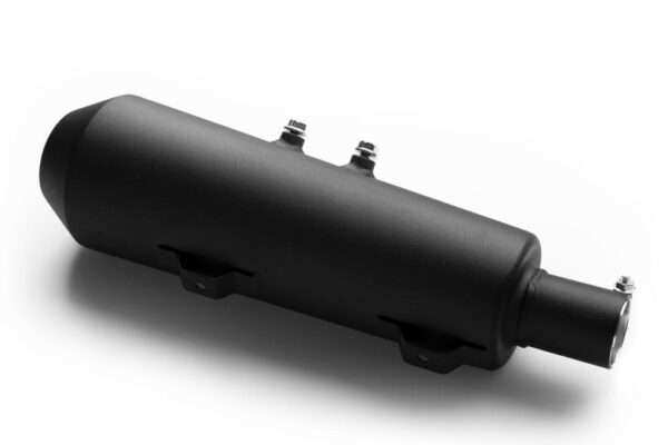 AEW Hunter350 Free Flow Exhaust Mild Steel Black – 89200 - Image 3