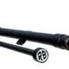 Bullet Leg Guard Single Rod with Heavy Open Baseball Bat for Classic Reborn 350 (Black)