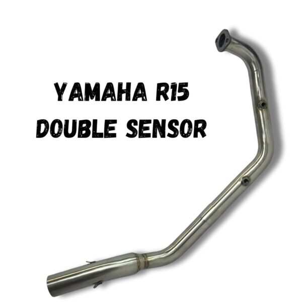 Bend Pipe for Yamaha R15 V3/ R15 M/ MT15 (BS6) Yamaha R15 Full Exhaust System (Stainless Steel)
