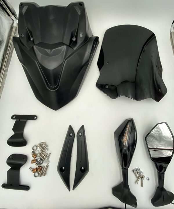 Burgman Forza Kit Touring Windshield With Led Mirror - Image 3