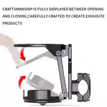 Motorcycle Cup Holder Foldable Lightweight Adjustable Water Bottle Mount for bikes Accessories 3 Motorcycle Cup Holder Foldable Lightweight Adjustable Water Bottle Mount for bikes Accessories - Image 3