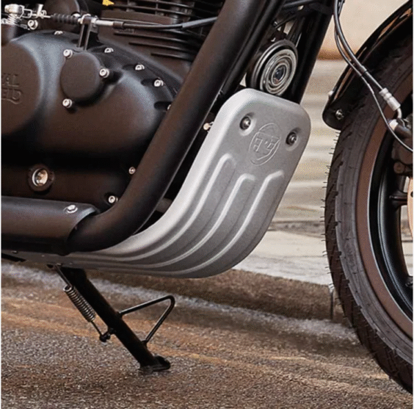 Sumpguard for Royal Enfield Hunter 350 cc (Black) - Image 2