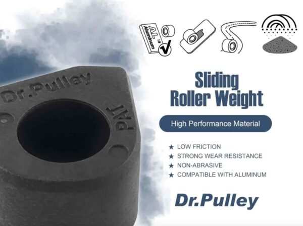DR PULLEY SCOOTER SLIDING ROLLER CLUTCH CVT WEIGHT ( 21*15*17.5G APRILIA SR160 ) - Image 2