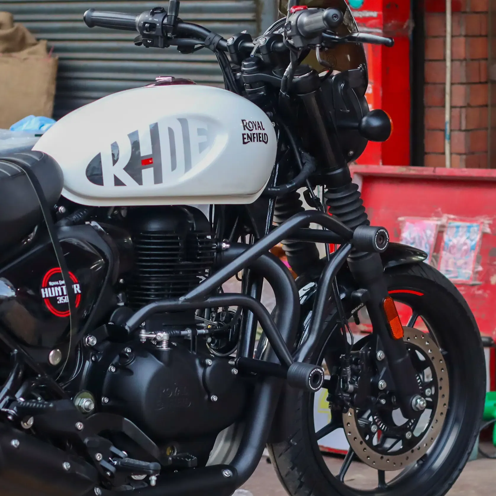 Crash Guard for RE HUNTER 350 2 Crash Guard for RE HUNTER 350 - Image 2