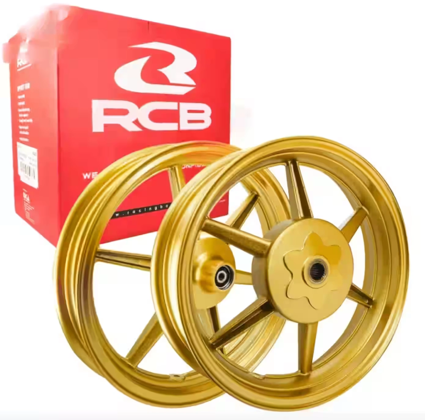 RCB SPORT RIM 811 AEROX GOLDEN F-250*14 R-350*14 (W/BEARING) 01S0391G 1 RCB SPORT RIM 811 AEROX GOLDEN F-250*14 R-350*14 (W/BEARING) 01S0391G
