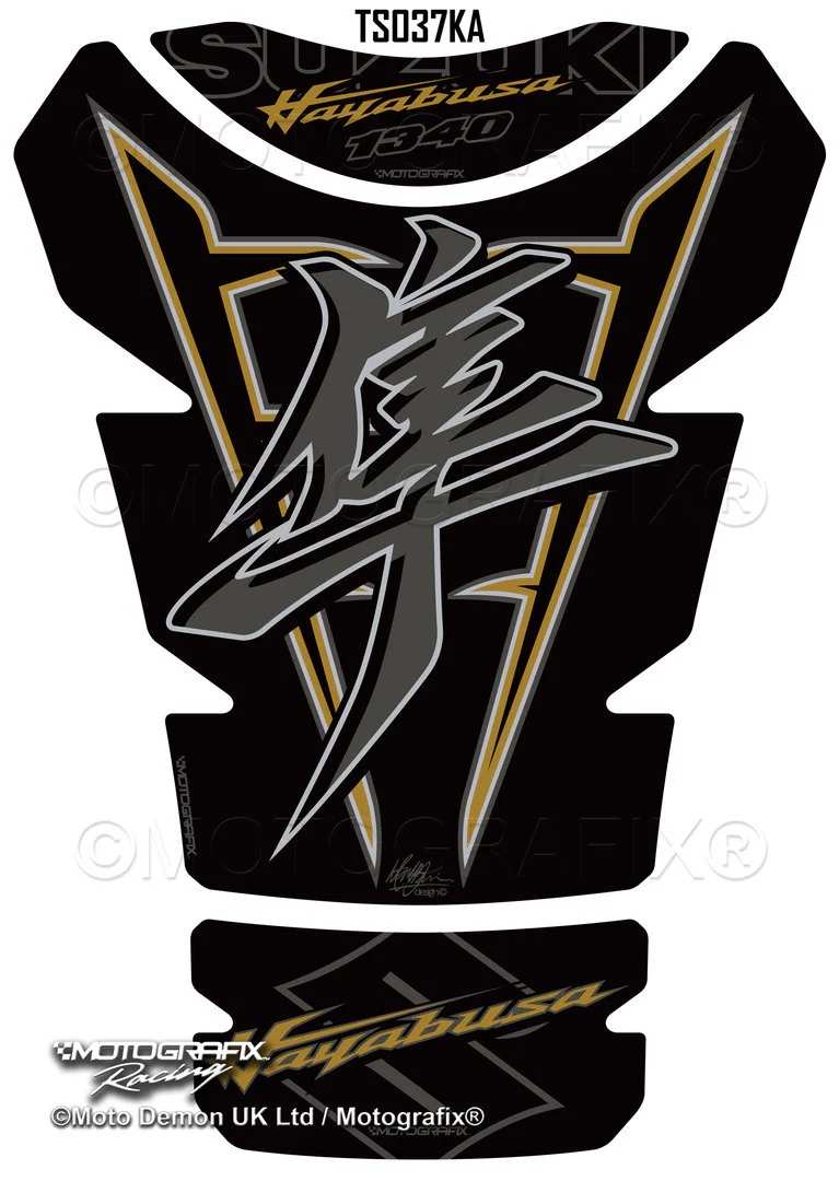2021 Suzuki Hayabusa Tank Pad Motografix TS037KA