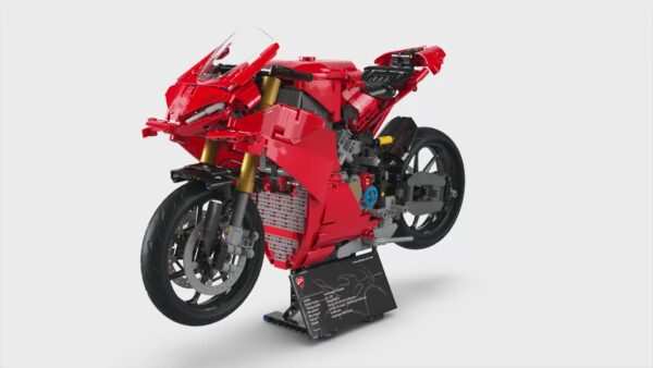Technic Ducati Panigale V4 S Motorcycle Model Building Set 42202 Building Kit (1603 Pieces)