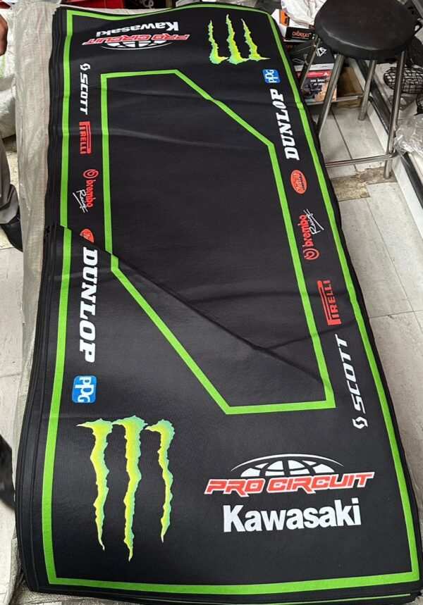 Motorcycle floor mats for garage and exhibition - Image 5