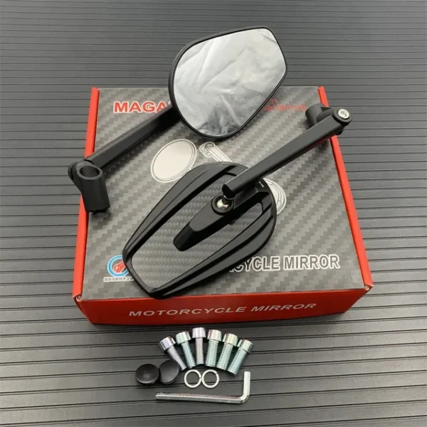Glossy Carbon Rear View Mirror