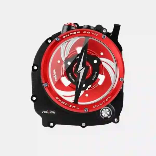 CNC Racing Clear Clutch Cover & Spring Retainer R For Kawasaki Z900RS 2018-21 - Image 4