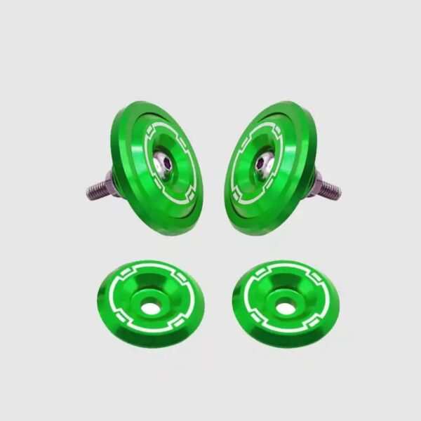 Frame Fairing Bolt Hole Cap Cover Plug For Kawasaki Z900 Green - Image 4