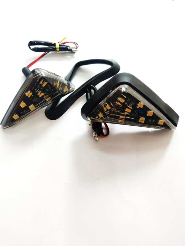 Plastic Yellow Mount indicator for bike, For Turn signal Light