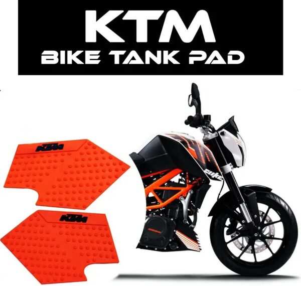 KTM Tank Pad Rubber Side Grip for Thai Pad Touring and Street Bike Tank Pad - Image 2