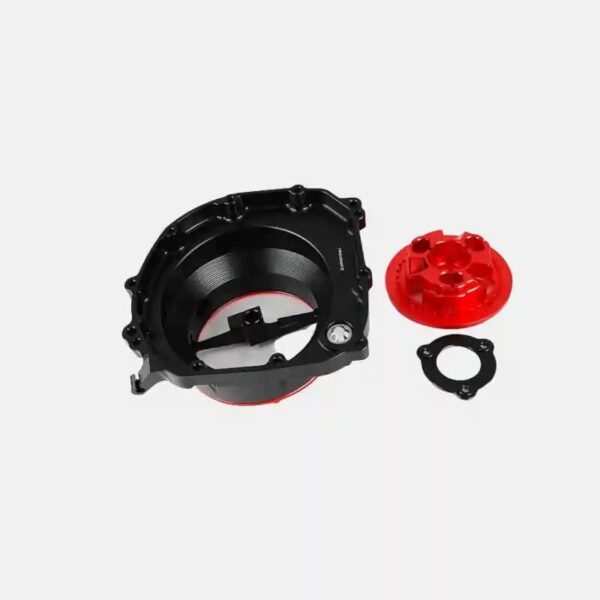 CNC Racing Clear Clutch Cover & Spring Retainer R For Kawasaki Z900RS 2018-21 - Image 3
