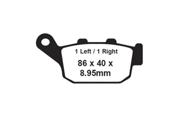 EBC Brake Pads for Bikes – FA496HH Fully Sintered