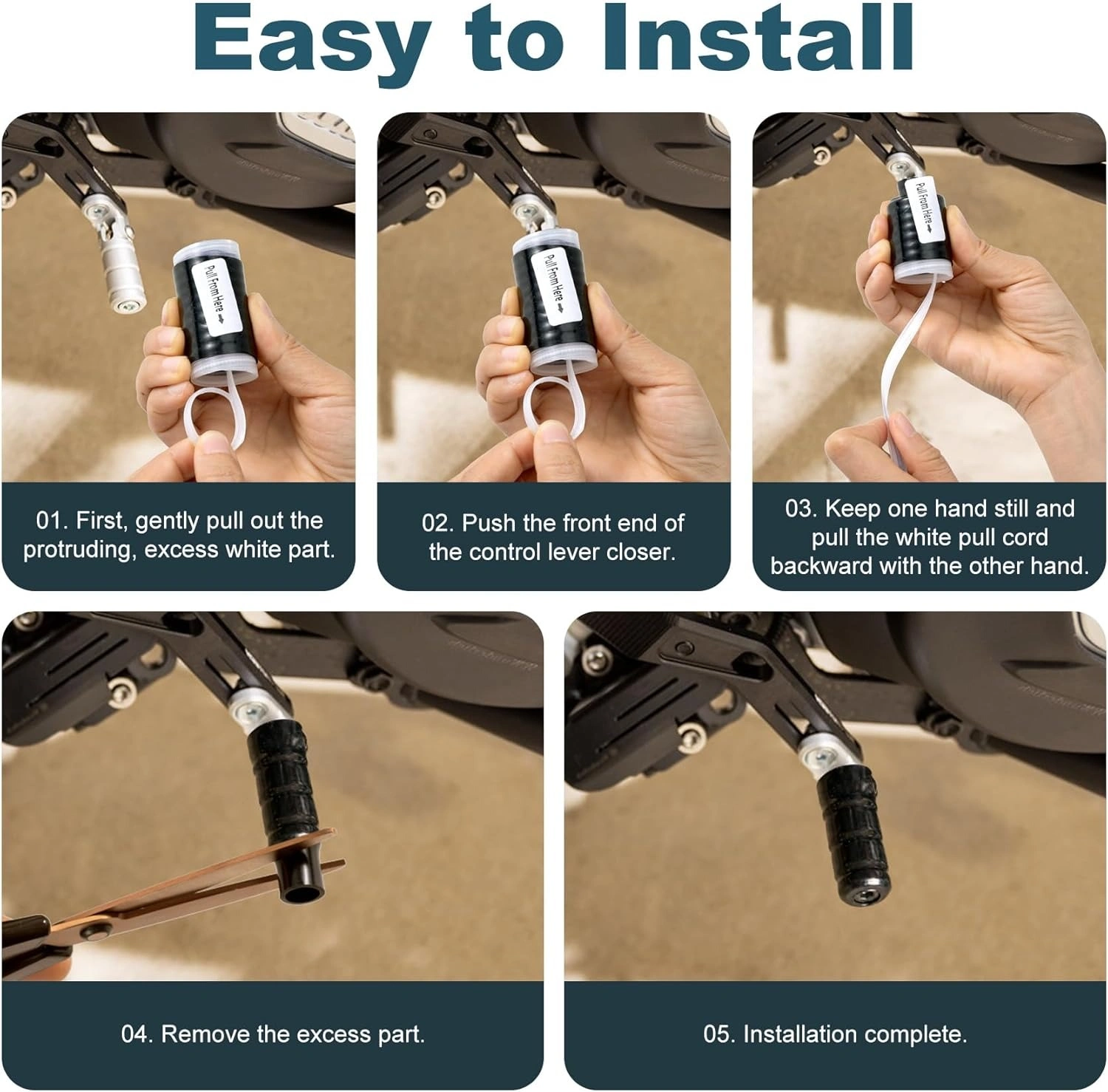 Universal Motorcycle Gear Shifter Shoe Protector 3 Universal Motorcycle Gear Shifter Shoe Protector - Image 3