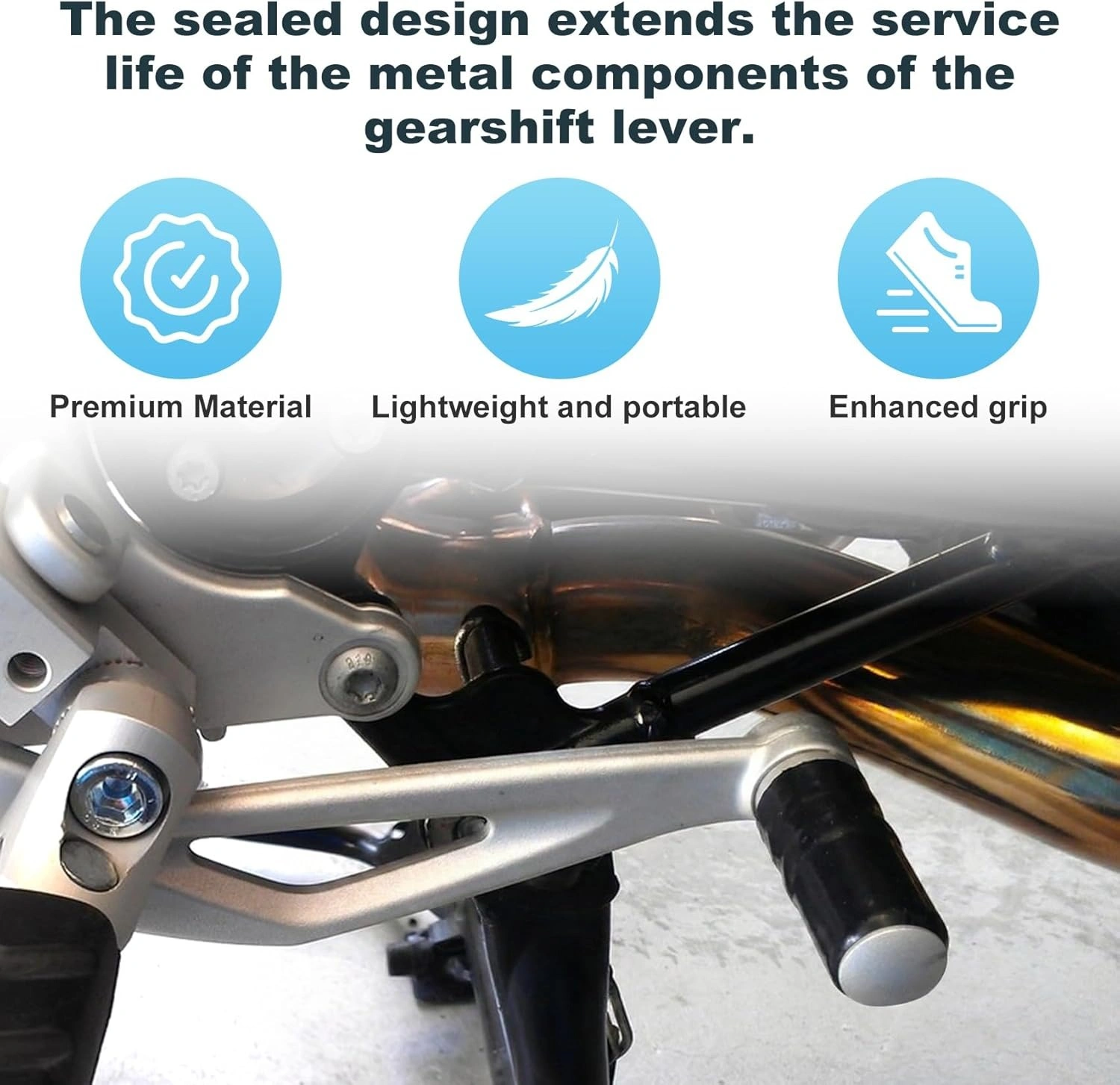 Universal Motorcycle Gear Shifter Shoe Protector 4 Universal Motorcycle Gear Shifter Shoe Protector - Image 4