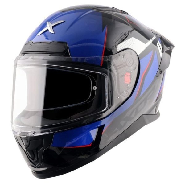 Axor Saber Shadow Helmet – Black Blue 1 Axor Saber Shadow Helmet – Black Blue