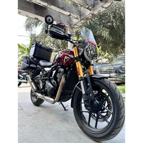 Cross Crash Guard for Triumph Speed 400 & Scrambler 400X – Heavy-Duty Protection - Image 5