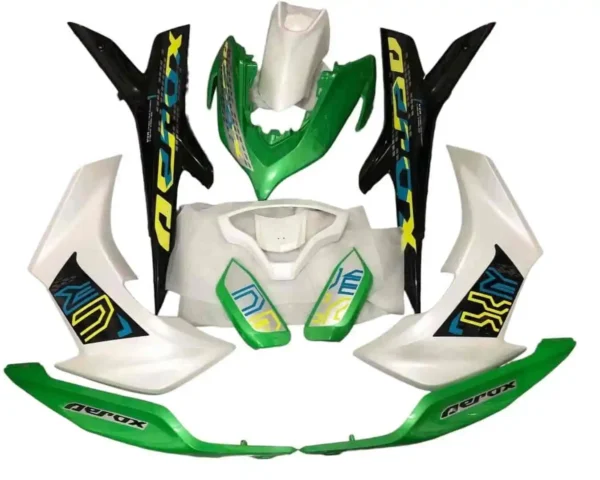 YAMAHA AEROX ACCESSORIES YAMAHA AEROX FAIRING KITS ( WHITE BLUE ) - Image 2