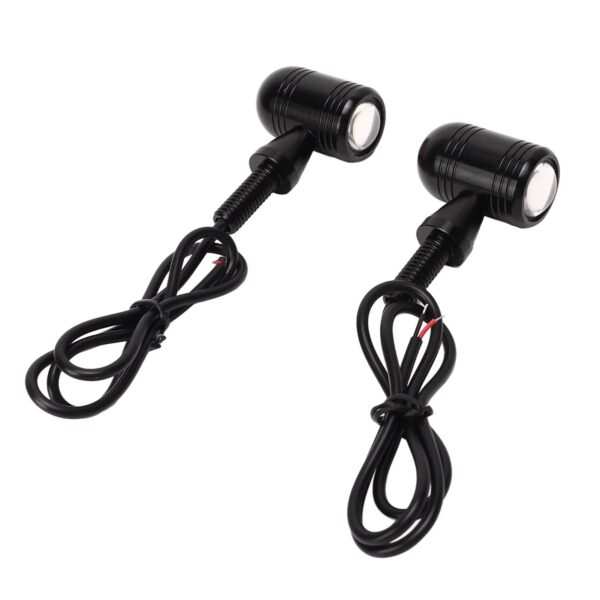 Motorcycle Indicators Turn Signal Lights For For Ktm, Hero, Kawasaki Gixxer, R6, Ninja 300, Cbr, R15 V4, Ninja, R15 V3, Pulsar Rs, Yzf R15, R15 V2(Yellow) – Led - Image 2
