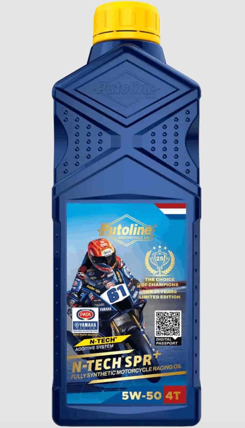 Putoline N-Tech SPR+ 5W-50 Fully Synthetic Racing 4-Stroke Motorcycle Oil - 1L Bottle (74405) 1 Putoline N-Tech SPR+ 5W-50 Fully Synthetic Racing 4-Stroke Motorcycle Oil - 1L Bottle (74405)