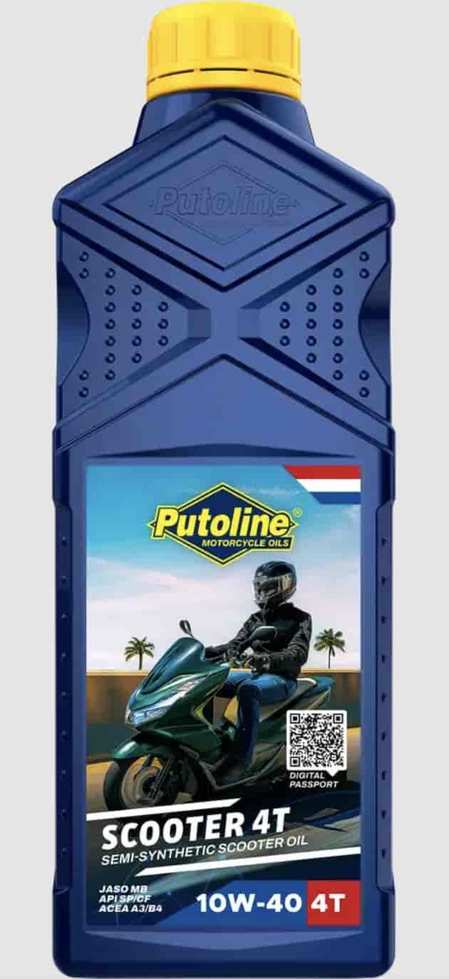 Putoline Scooter 4T 10W-40 Semi-Synthetic 4-Stroke Scooter Engine Oil - 1L Bottle (70321) 1 Putoline Scooter 4T 10W-40 Semi-Synthetic 4-Stroke Scooter Engine Oil - 1L Bottle (70321)