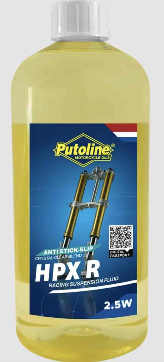 Putoline HPX R 2.5W Advanced Motorcycle Fork Oil - 1L Bottle (70219) 1 Putoline HPX R 2.5W Advanced Motorcycle Fork Oil - 1L Bottle (70219)