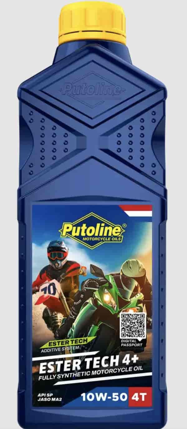 Putoline Ester Tech 4+ 10W-50 Fully Synthetic 4-Stroke Motorcycle Oil - 1L Bottle (70626) 1 Putoline Ester Tech 4+ 10W-50 Fully Synthetic 4-Stroke Motorcycle Oil - 1L Bottle (70626)