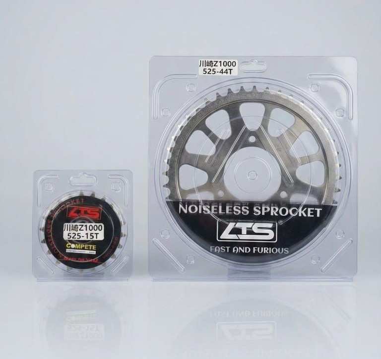 LTS Noiseless Chain Sprocket Kit for Kawasaki Ninja 1000 & Z1000 | 525 Pitch 1 LTS Noiseless Chain Sprocket Kit for Kawasaki Ninja 1000 & Z1000 | 525 Pitch